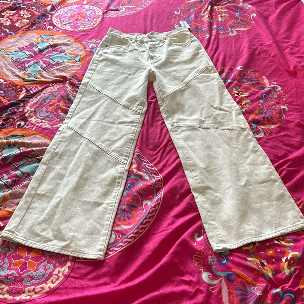 PACSUN Mid Rise Baggy Wide Leg Jeans
